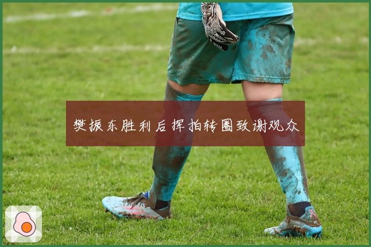 樊振东胜利后挥拍转圈致谢观众